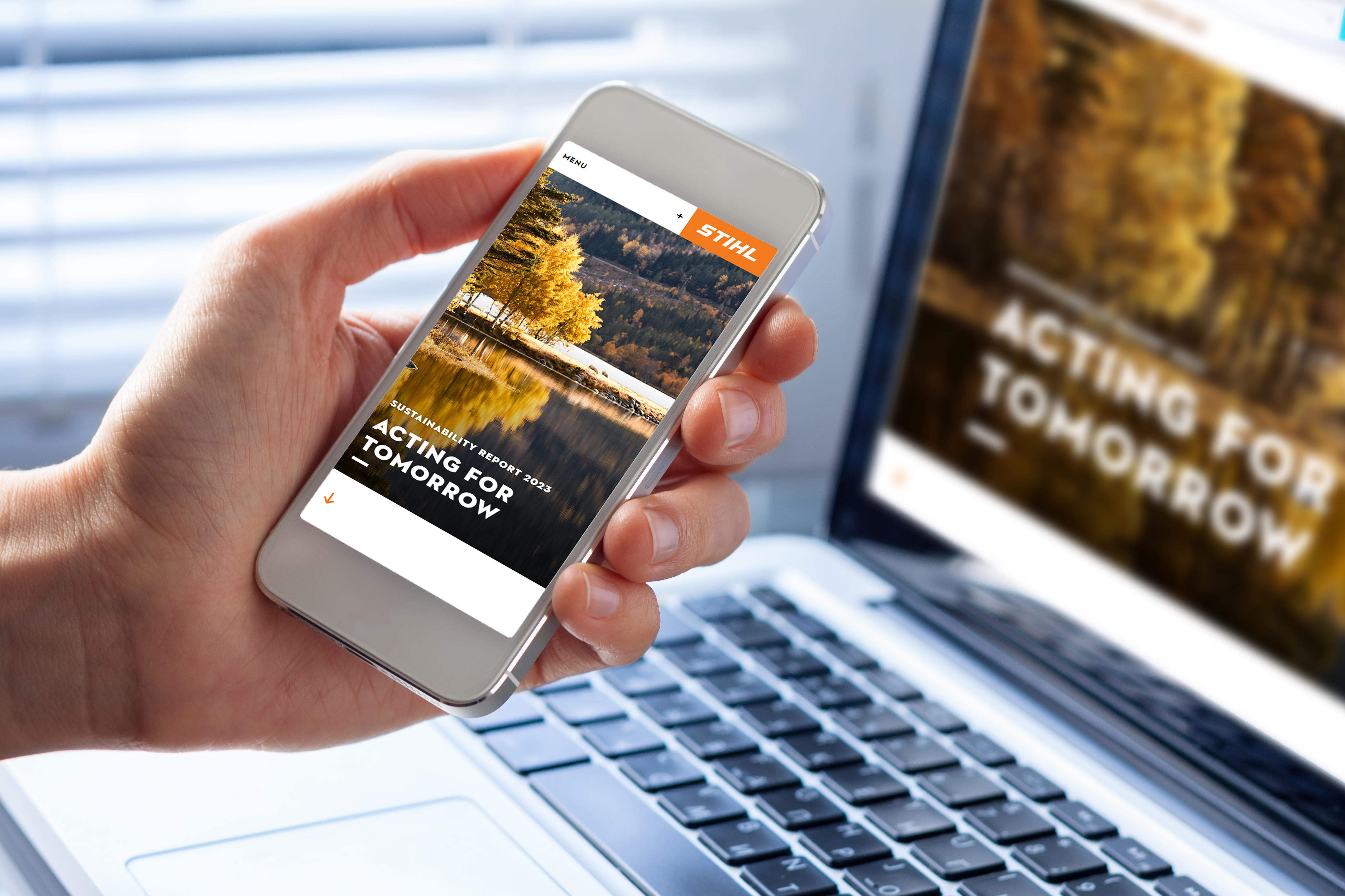 A STIHL 2023-as fenntarthatósági jelentése a Globális Jelentéskészítési Kezdeményezés (GRI) fenntarthatósági jelentéskészítési szabványai szerint készült, és online elérhető.