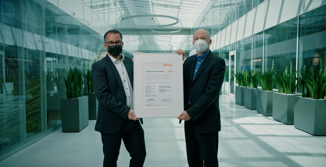 A STIHL elismeri a 2020-as év beszállítóit