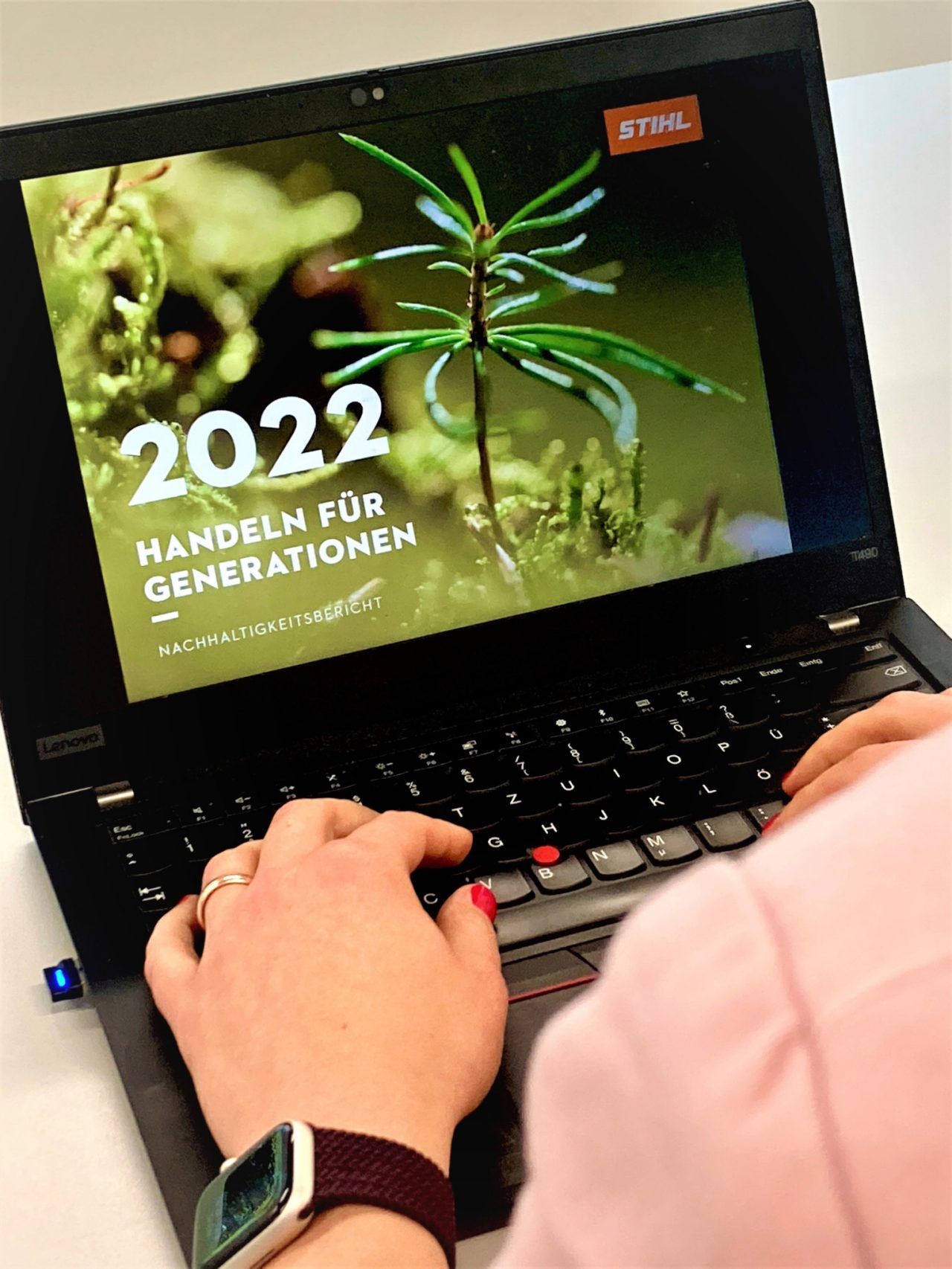 STIHL 2022 Fenntarthatósági jelentés