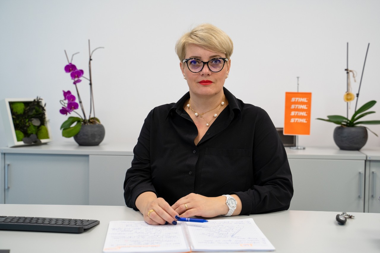 Simona Anca-Mantescu, ügyvezető igazgató STIHL Románia 